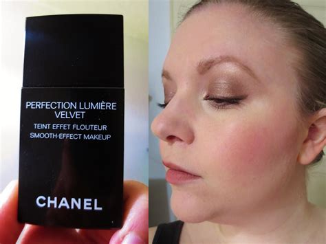 chanel perfection lumiere velvet smooth effect foundation dupe|review of chanel velvet foundation.